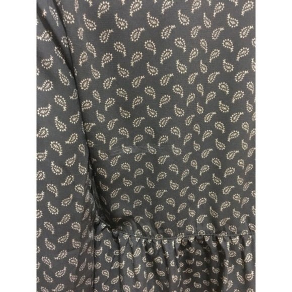 Lumiere Medium Paisley Print Babydoll Top NWT - Picture 7 of 9